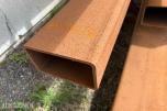 Stålreol med grove konstruksjonsprofiler – 12 m lengder / HYBOX 400x200x10 / S355