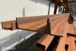 Stålreol med grove konstruksjonsprofiler – 12 m lengder / HYBOX 400x200x10 / S355