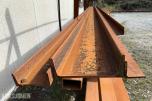 Stålreol med grove konstruksjonsprofiler – 12 m lengder / HYBOX 400x200x10 / S355