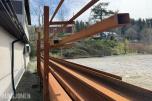 Stålreol med grove konstruksjonsprofiler – 12 m lengder / HYBOX 400x200x10 / S355