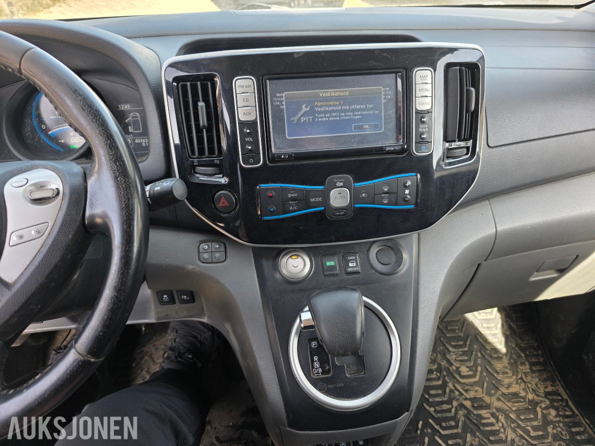 2016 Nissan e-NV200 ingen minstepris
