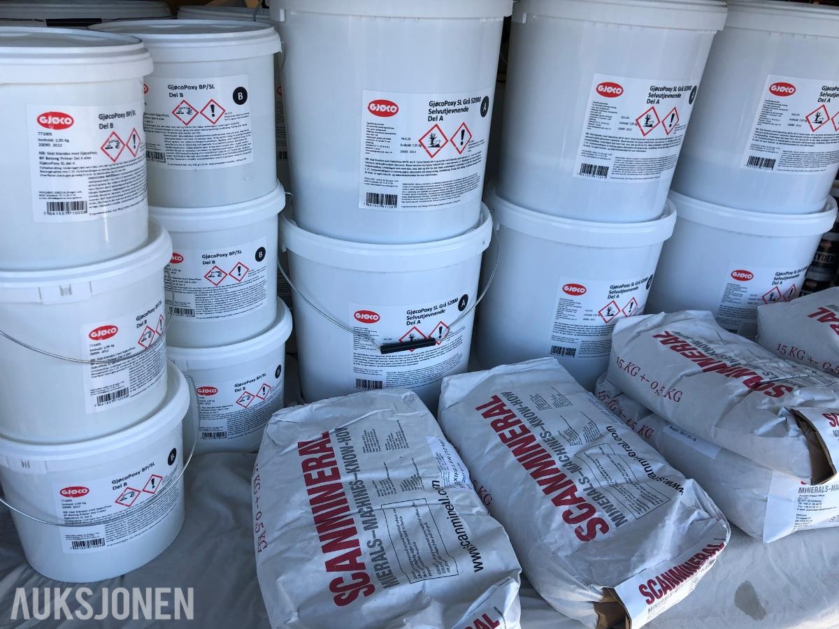 Epoxy 3-komponent 140 kg - Leveringsklar