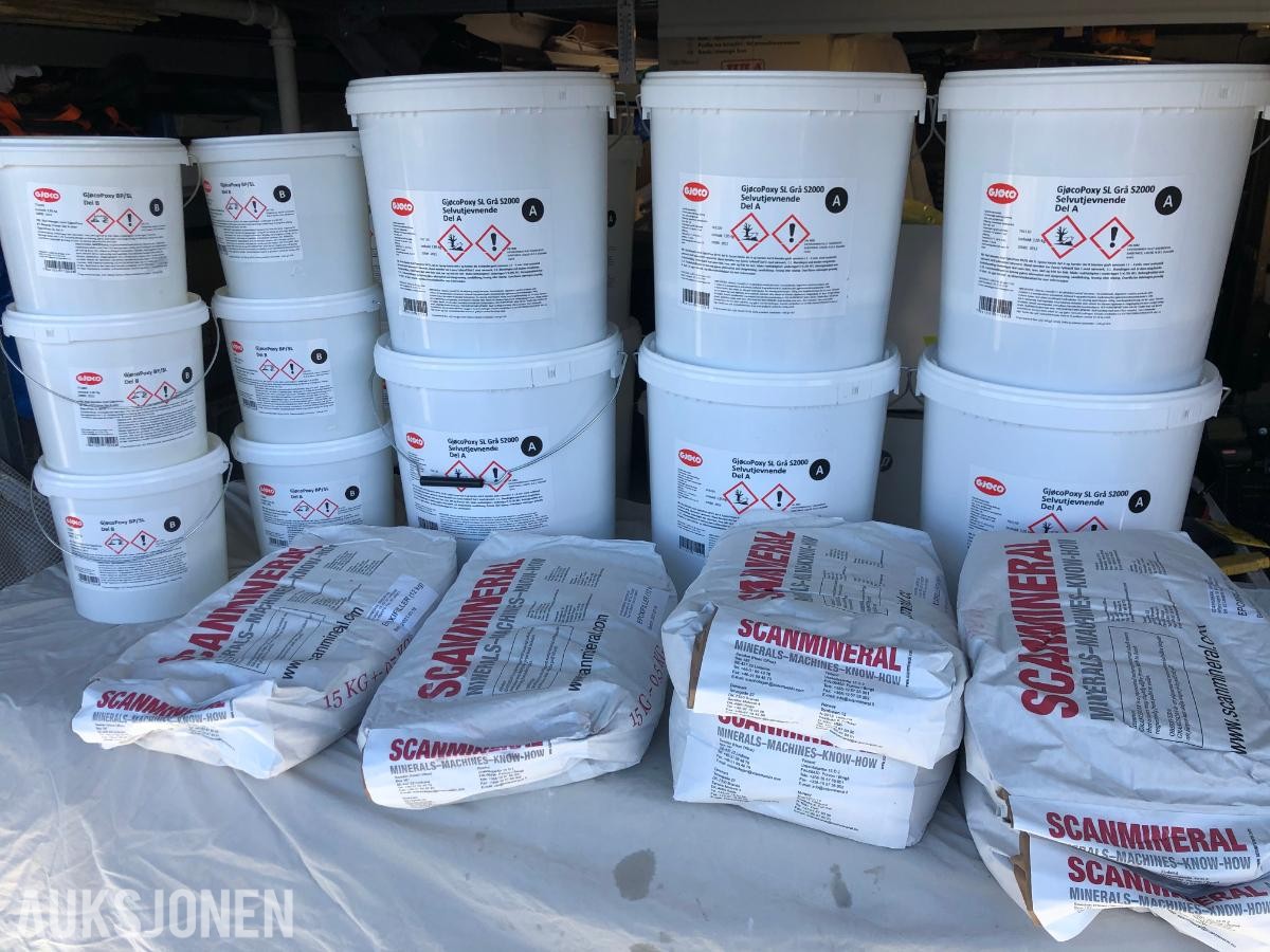 Epoxy 3-komponent 140 kg - Leveringsklar