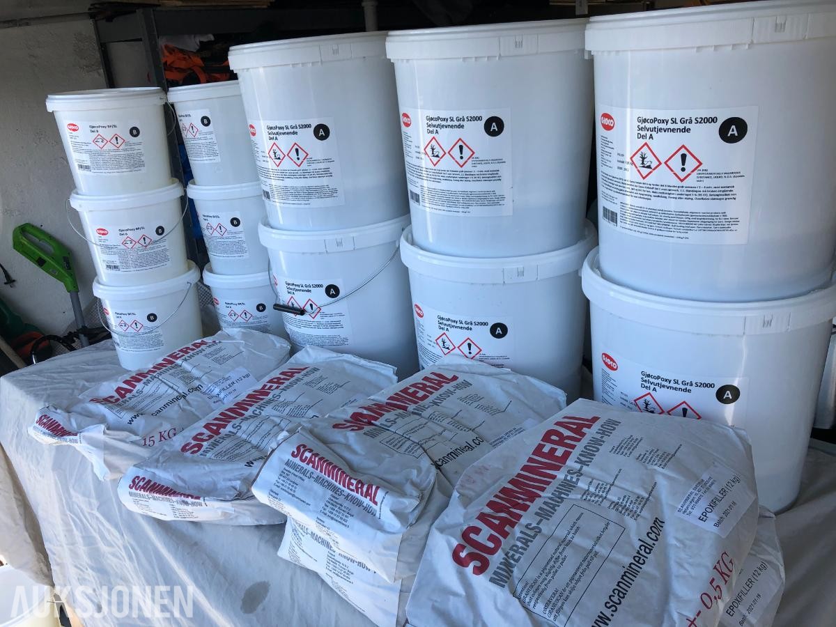 Epoxy 3-komponent 140 kg - Leveringsklar