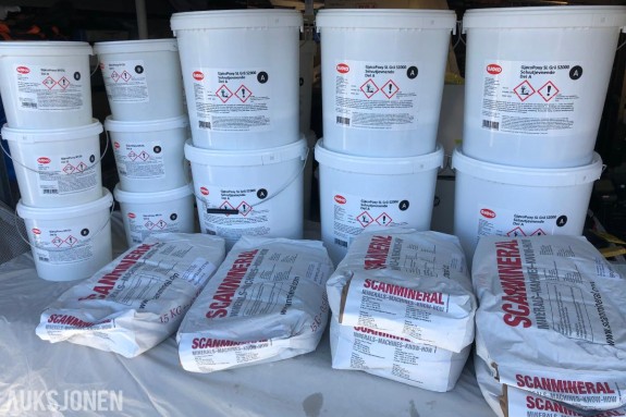 Epoxy 3-komponent 140 kg - Leveringsklar