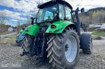 2012 Deutz Agrotron 620 TTV traktor med laster, brøyterigget