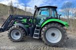 2012 Deutz Agrotron 620 TTV traktor med laster, brøyterigget
