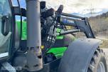 2012 Deutz Agrotron 620 TTV traktor med laster, brøyterigget