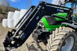 2012 Deutz Agrotron 620 TTV traktor med laster, brøyterigget