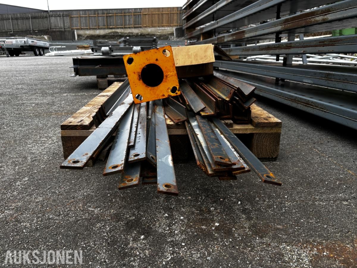 GRENREOL ENKELTSIDIG – 10 SØYLER – 7STK 120CM  ARMER - INDUSTRIREOL