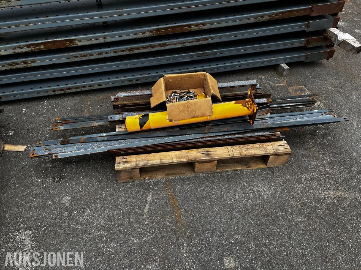 GRENREOL ENKELTSIDIG – 10 SØYLER – 7STK 120CM  ARMER - INDUSTRIREOL