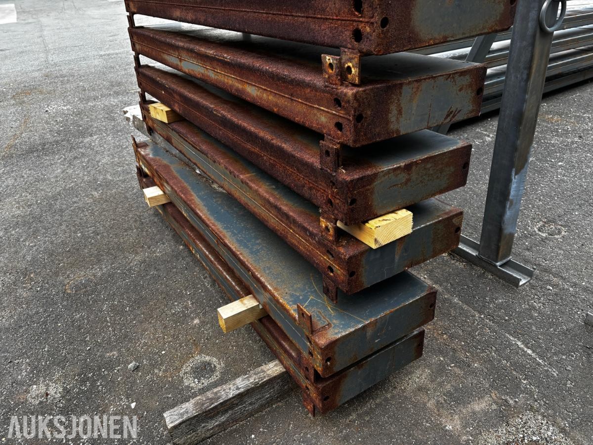 GRENREOL ENKELTSIDIG – 10 SØYLER – 7STK 120CM  ARMER - INDUSTRIREOL