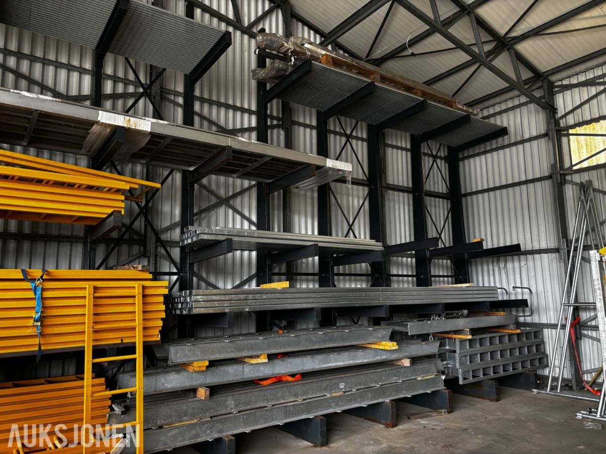 GRENREOL ENKELTSIDIG – 10 SØYLER – 7STK 120CM  ARMER - INDUSTRIREOL