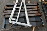 GRENREOL ENKELTSIDIG – 10 SØYLER – 7STK 120CM  ARMER - INDUSTRIREOL