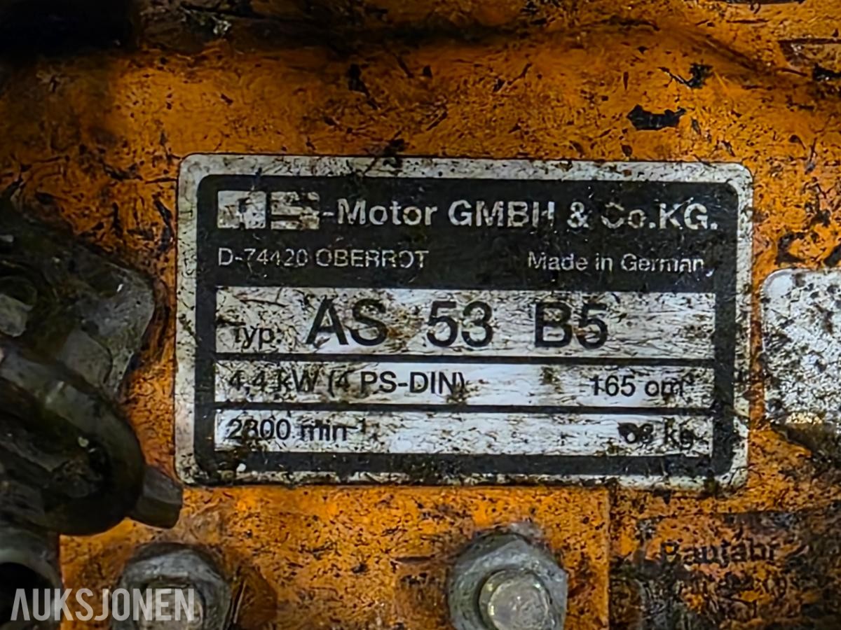 AS Motor AS 53 B5 gressklipper / slåmaskin / krattklipper – rep.objekt