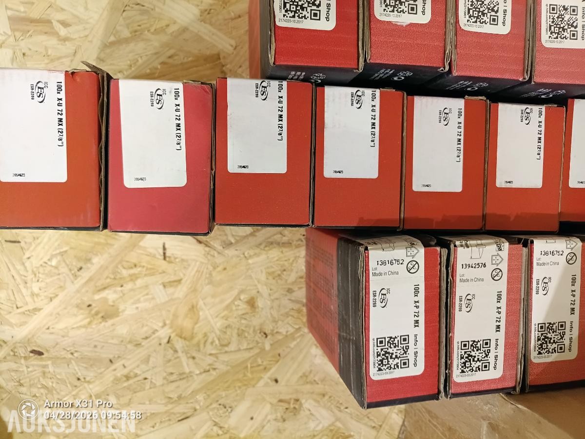 Hilti Boltepistol spiker + Drivpatroner