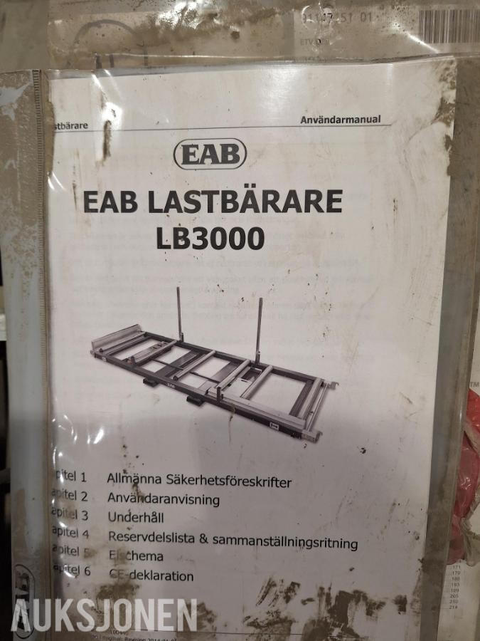 2020 EAB Lastbærer elektrisk grå med fjernkontroll
