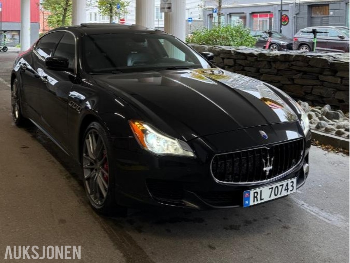 2013 Maserati Quattroporte GTS 3.8 V8 530HK 