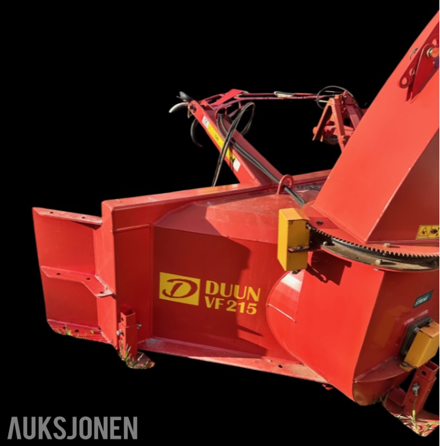 Duun VF215 snøfres med PTO aksling - ikke MVA