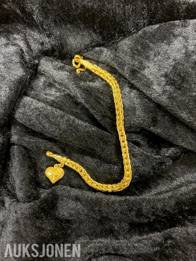 Tollauksjon Gullvarer Ca 45,8 gram gull