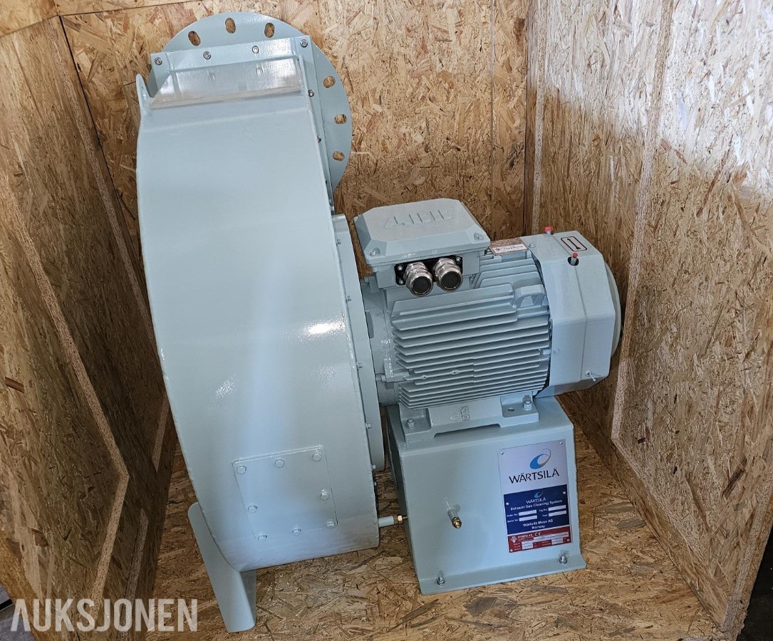 2020 Industriell sentrifugalvifte – Wärtsilä / Nyborg / ABB – 19,5 kW