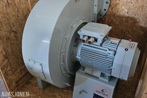 2020 Industriell sentrifugalvifte – Wärtsilä / Nyborg / ABB – 19,5 kW