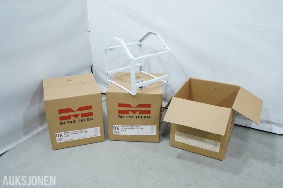 3 stk. Metro Therm stativ til varmtvannsbereder 110L 160L
