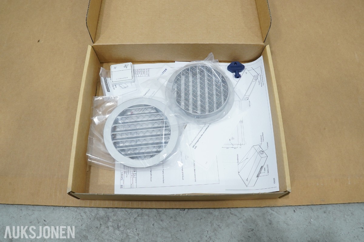Airmaster AM 150 H ventilasjonsaggregat med varmegjenvinning