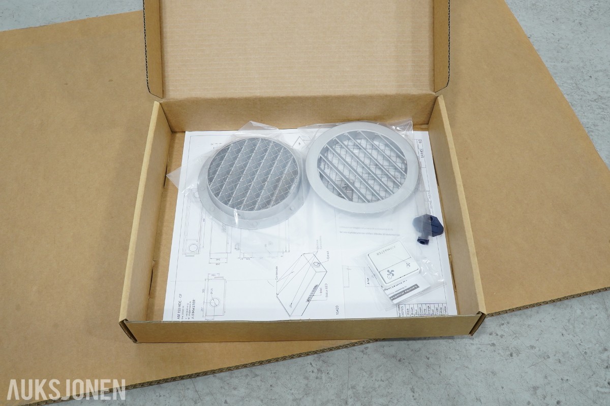 Airmaster AM 150 H ventilasjonsaggregat med varmegjenvinning