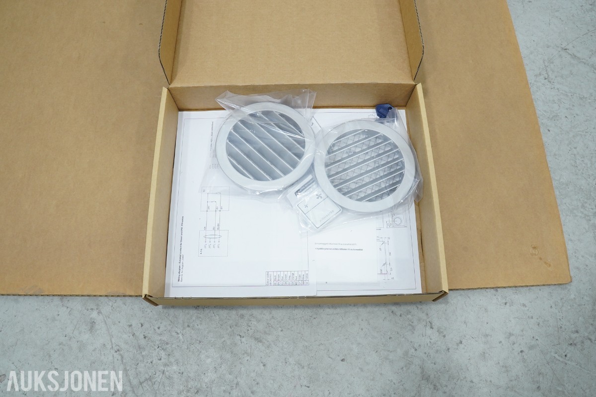 Airmaster AM 150 H ventilasjonsaggregat med varmegjenvinning