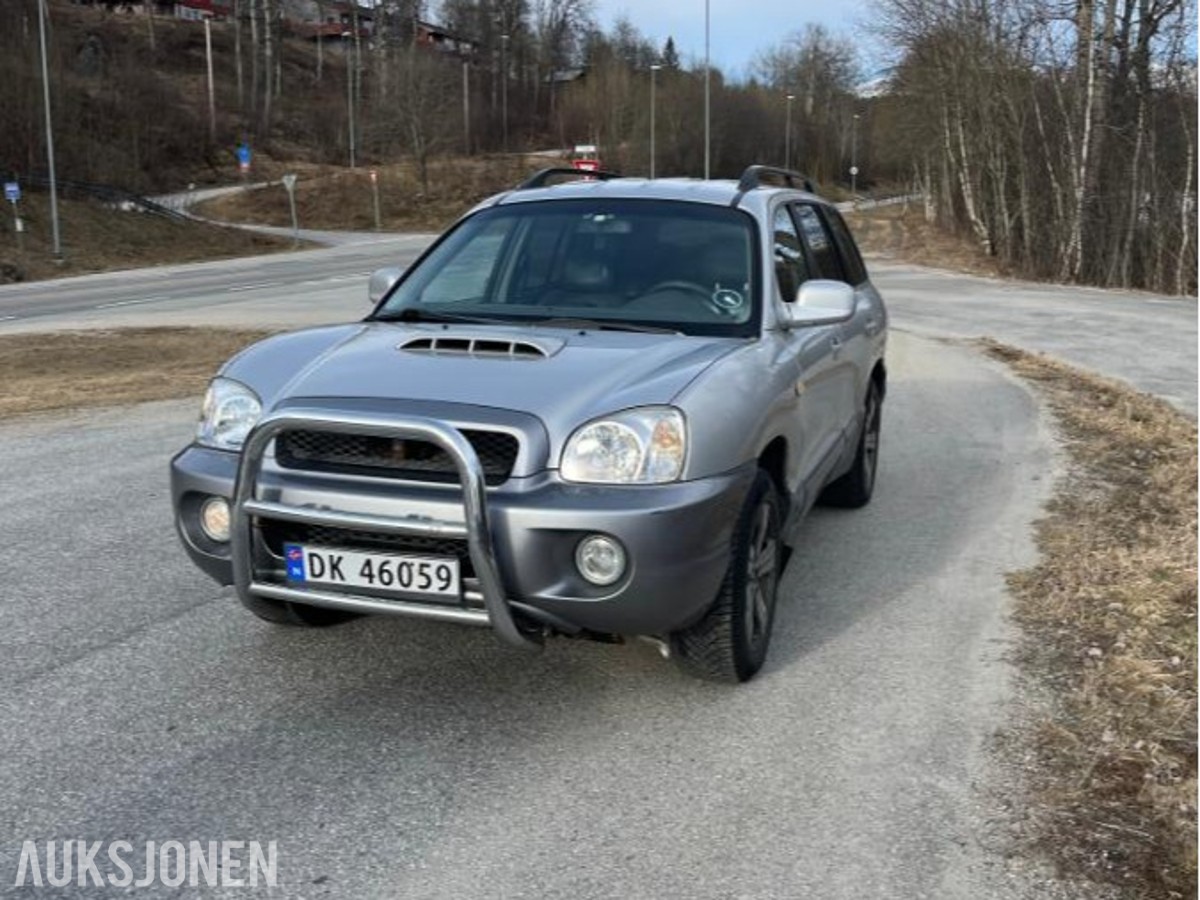 2002 Hyundai Santa Fe 2.0 diesel 113hk 4WD automat cruisekontroll hengerfeste
