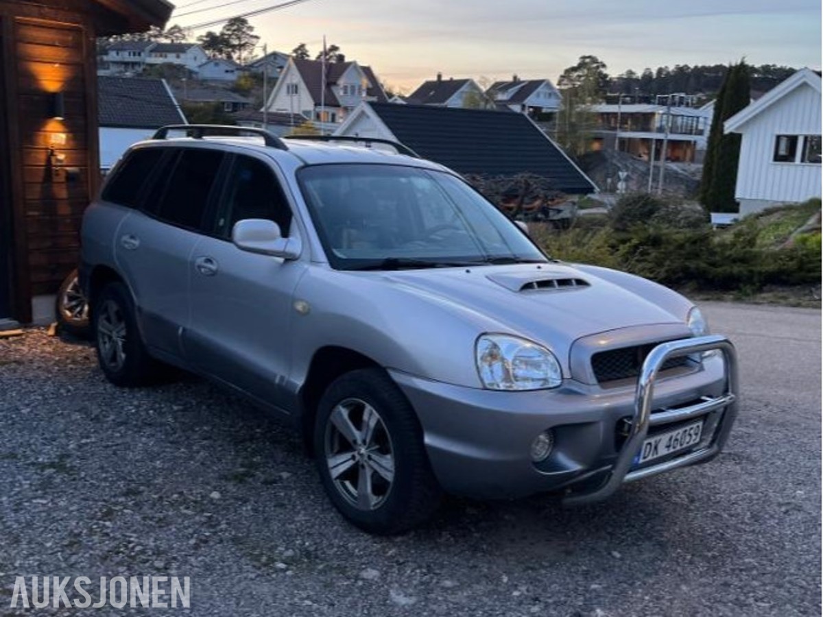 2002 Hyundai Santa Fe 2.0 diesel 113hk 4WD automat cruisekontroll hengerfeste