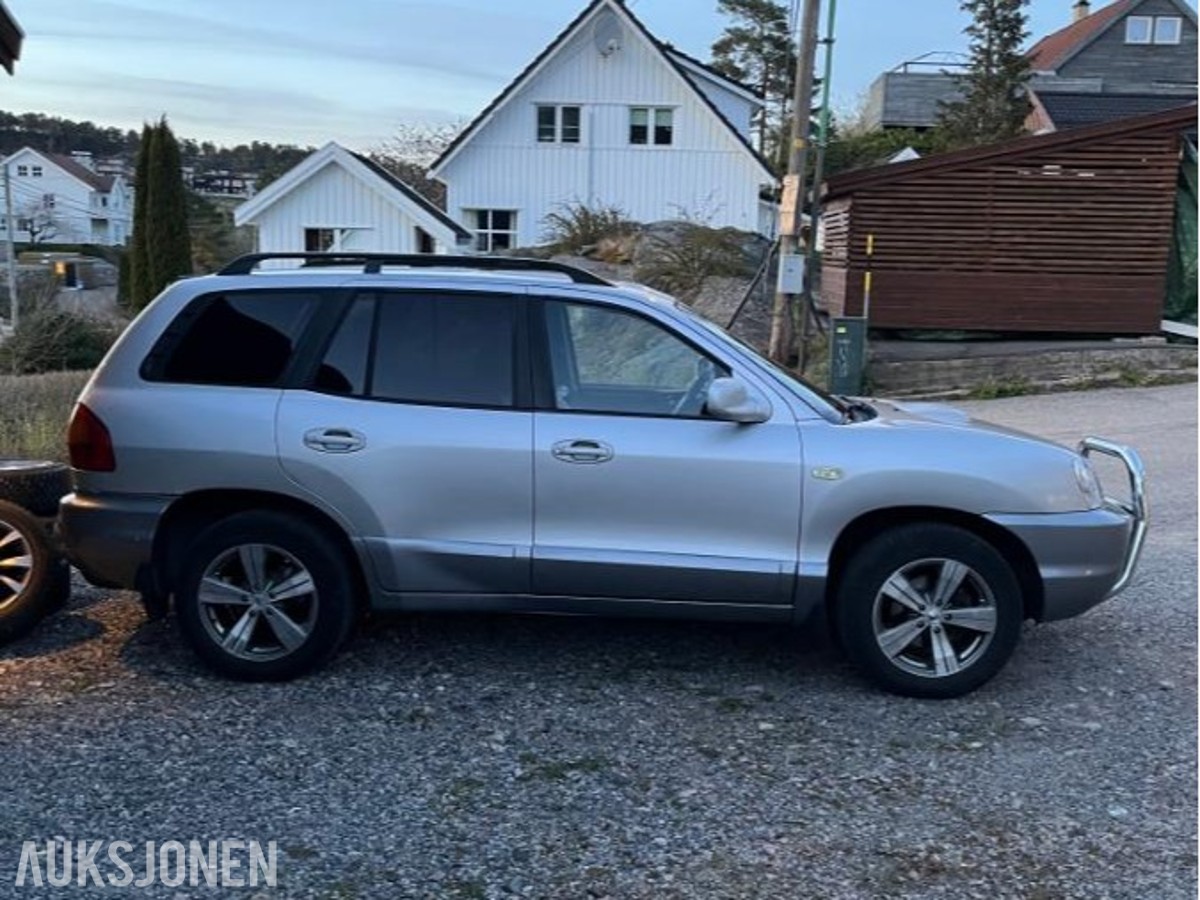 2002 Hyundai Santa Fe 2.0 diesel 113hk 4WD automat cruisekontroll hengerfeste