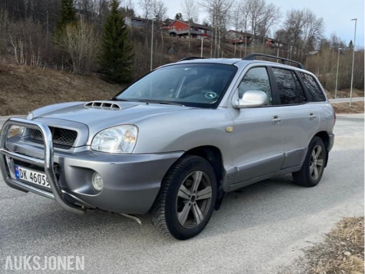 2002 Hyundai Santa Fe 2.0 diesel 113hk 4WD automat cruisekontroll hengerfeste