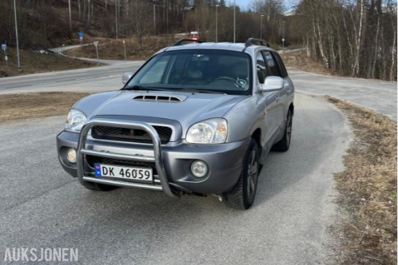 2002 Hyundai Santa Fe 2.0 diesel 113hk 4WD automat cruisekontroll hengerfeste