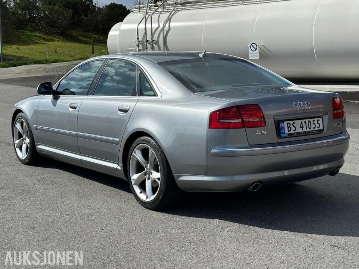 2008 Audi A8 3.0 232hk QUATTRO skinnseter soltak nøkkelløs start