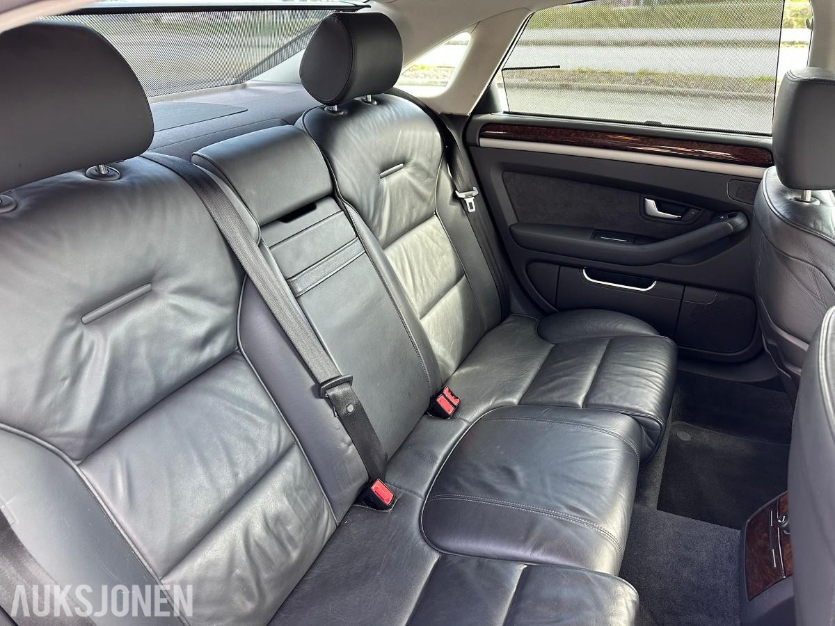 2008 Audi A8 3.0 232hk QUATTRO skinnseter soltak nøkkelløs start