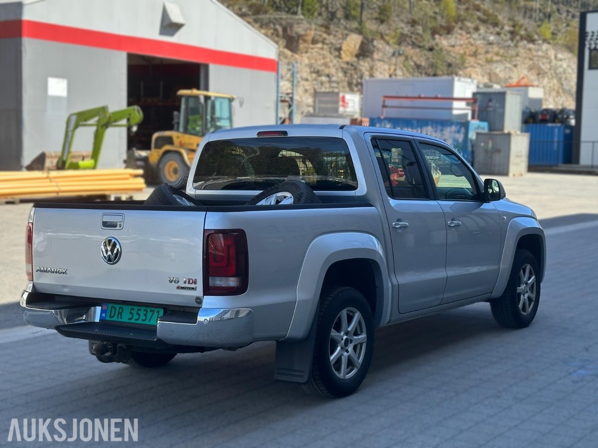 2018 VOLKSWAGEN AMAROK V6 TDI 4MOTION AUTOMAT – HENGERFESTE / NAVI / RYGGEKAMERA