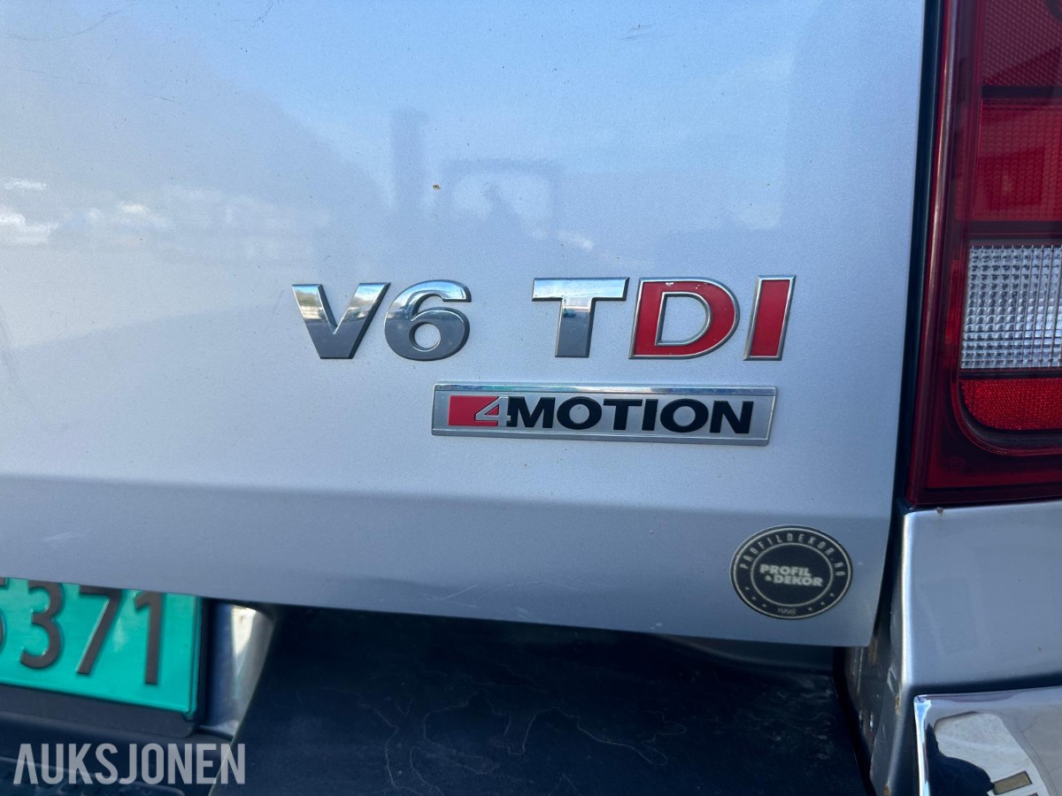 2018 VOLKSWAGEN AMAROK V6 TDI 4MOTION AUTOMAT – HENGERFESTE / NAVI / RYGGEKAMERA