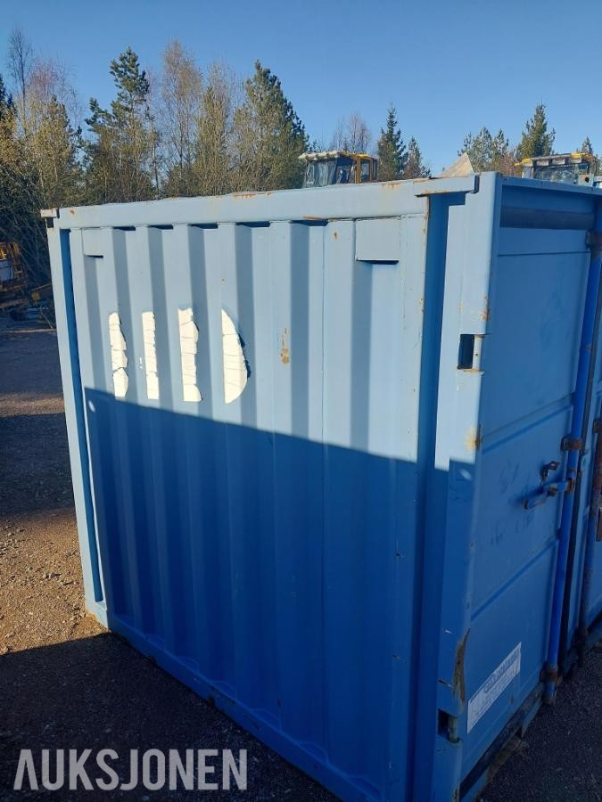 lagercontainer med strøm L:195 B:195 H:189 cm
