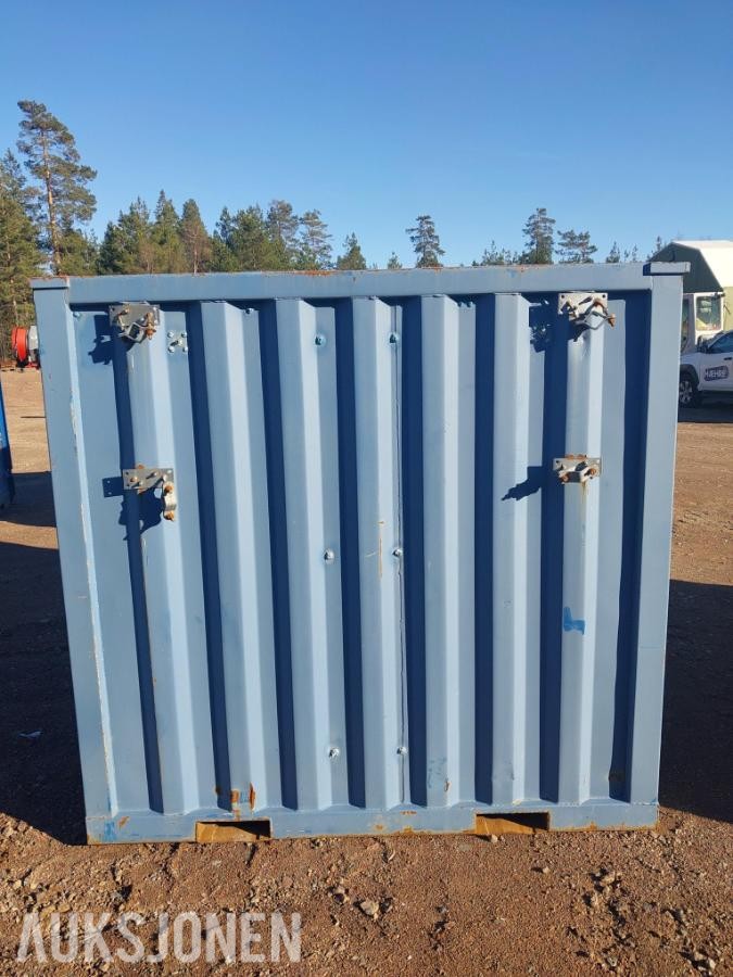 lagercontainer med strøm L:195 B:195 H:189 cm