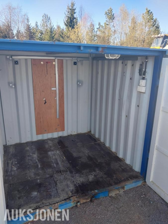 lagercontainer med strøm L:195 B:195 H:189 cm