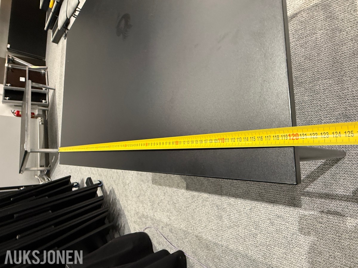 Ca 20 stk EasyFold klappbord 1200x800 mm – med traller