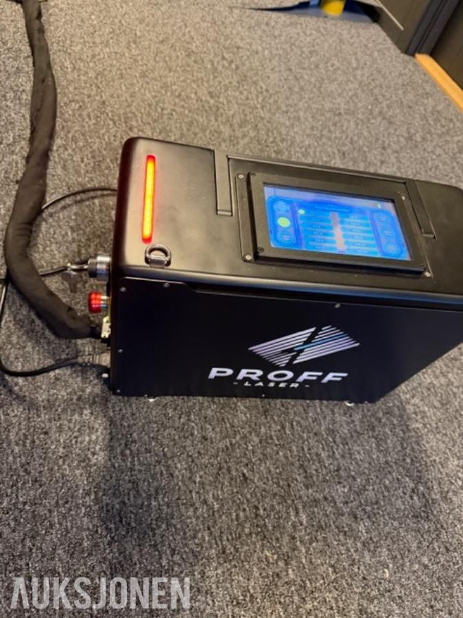 200W PULSERENDE LASER – FJERNING AV RUST, MALING, BELEGG, OLJE