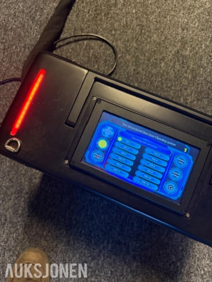 200W PULSERENDE LASER – FJERNING AV RUST, MALING, BELEGG, OLJE
