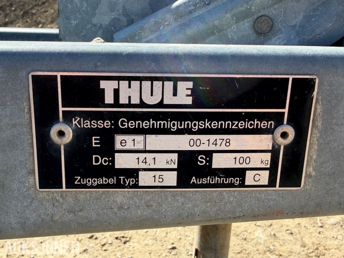 Thule Easyline 250STB Tilhenger - 1300kg - 250x142 cm 