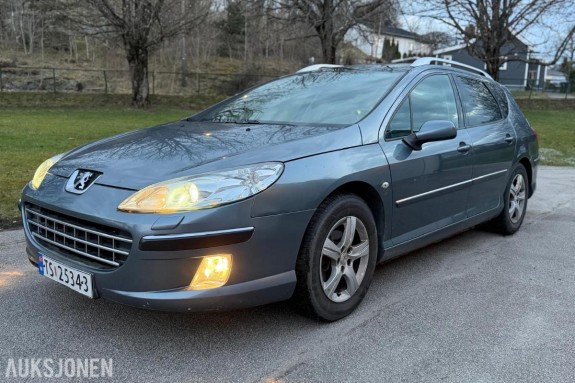 2005 Peugeot 407SW 2.0 136hk AUTOMAT cruisekontroll navi soltak skinn eu ok 03.2028 