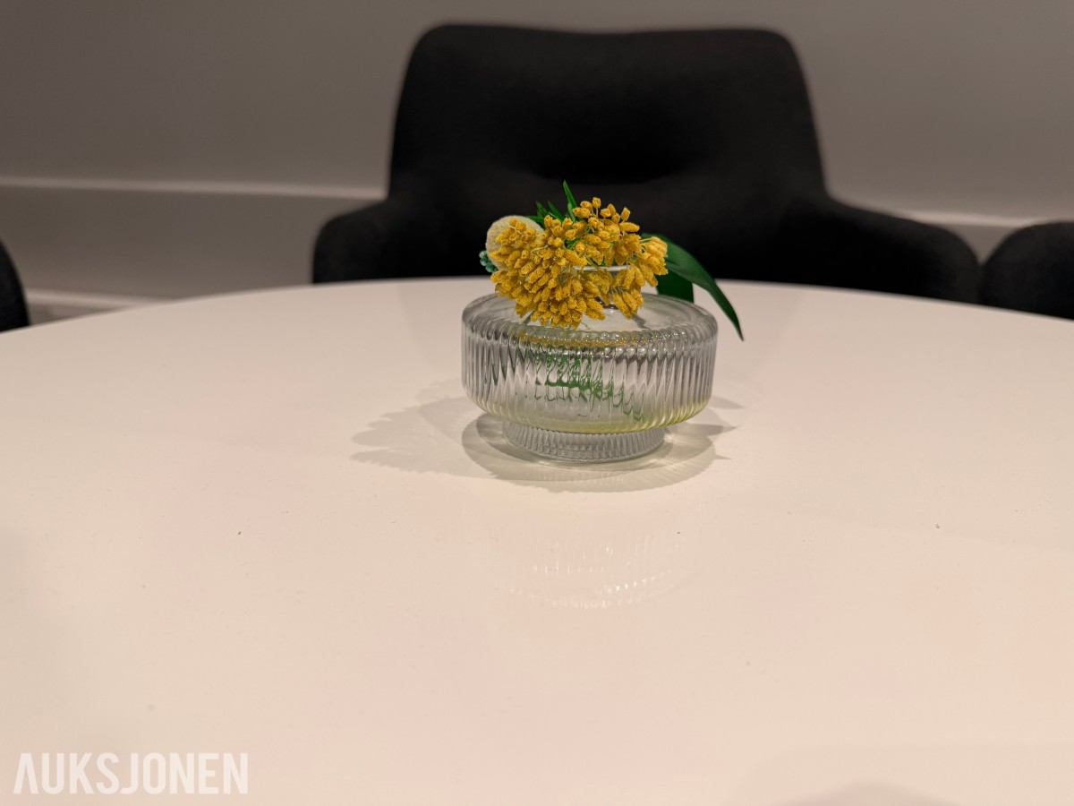 Komplett loungegruppe – 3 lenestoler + rundt bord