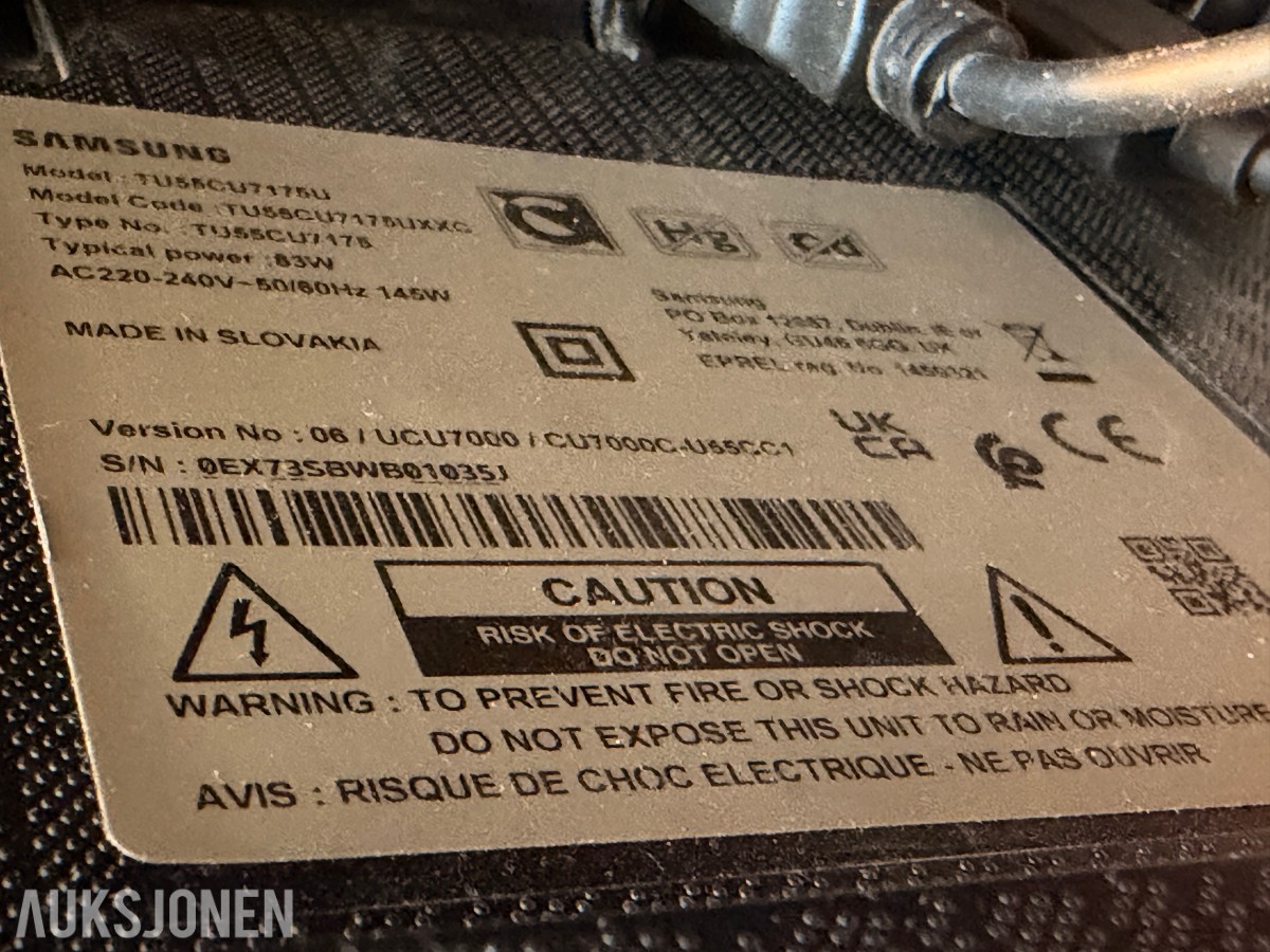 Samsung tv TU55CU7175U