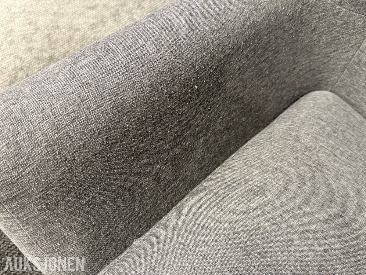 Sofagruppe med 3-seter og 2 lenestoler + klesstativ + planter